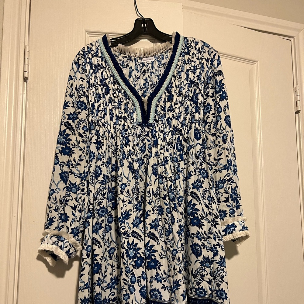 Poupette St. Barth long sleeve dress, size medium